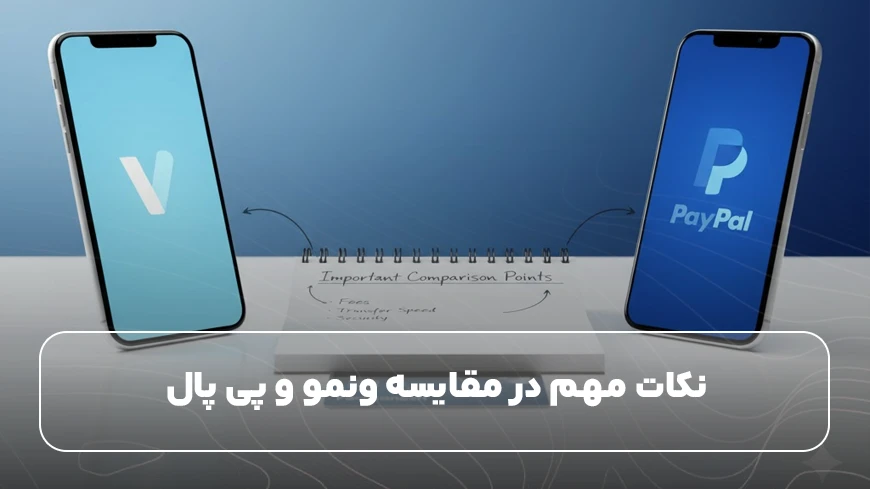 نکات مهم در مقایسه ونمو و پی پال
