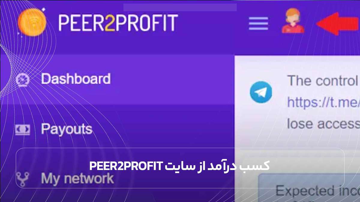 کسب درآمد از سایت Peer2Profit