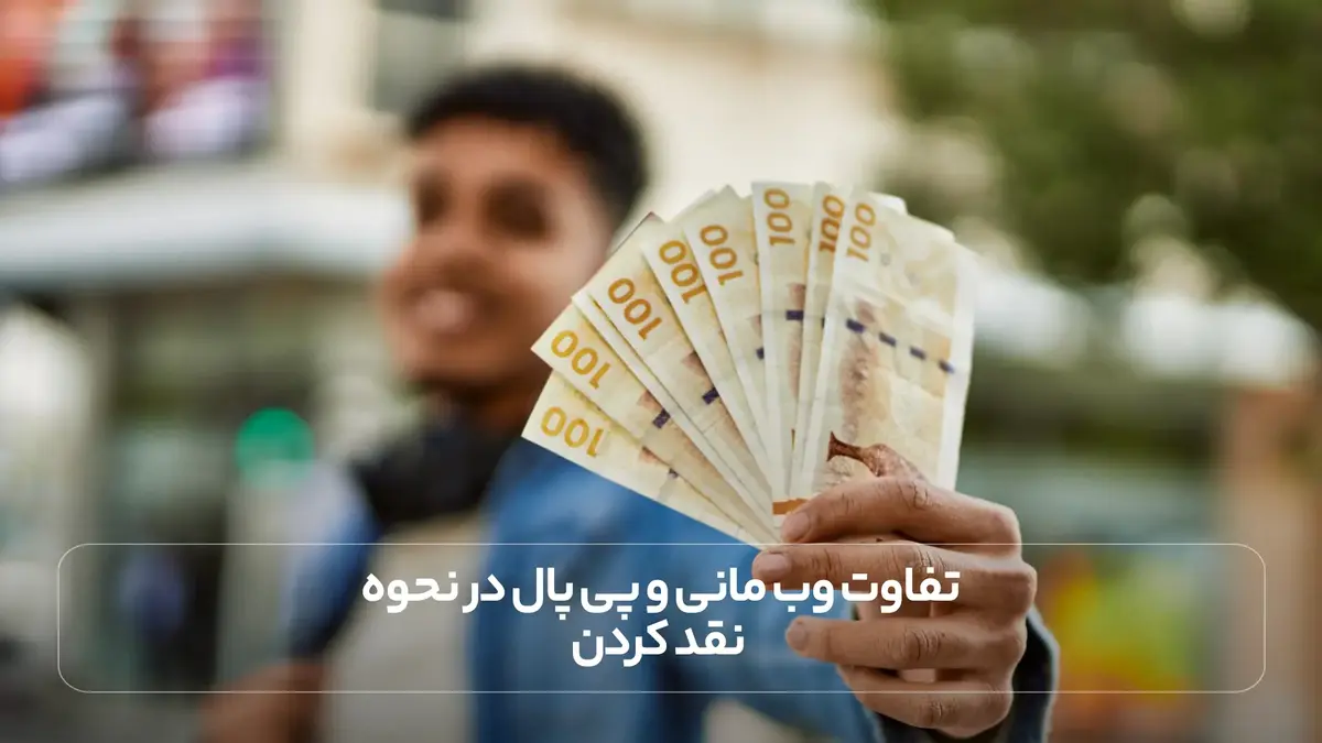  تفاوت وب مانی و پی پال در نحوه نقد کردن