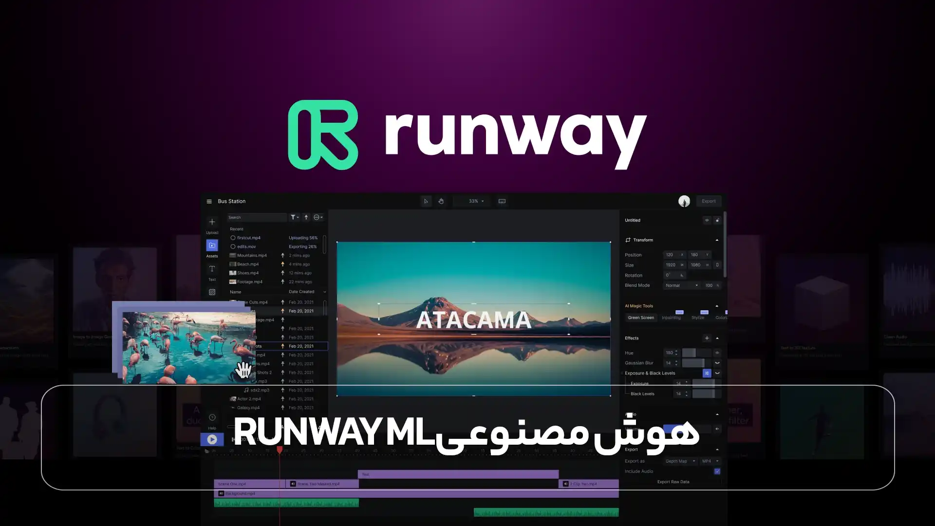 هوش مصنوعی Runway ML