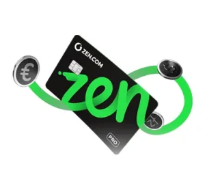 حساب بین المللی zen _ خدمت