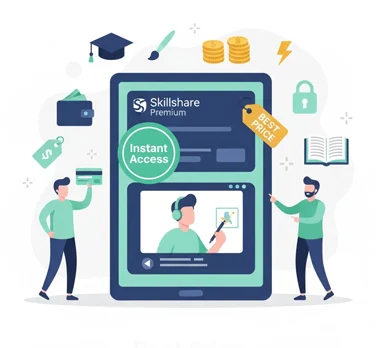 خرید اکانت skillshare