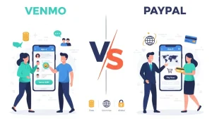 venmo یا paypal