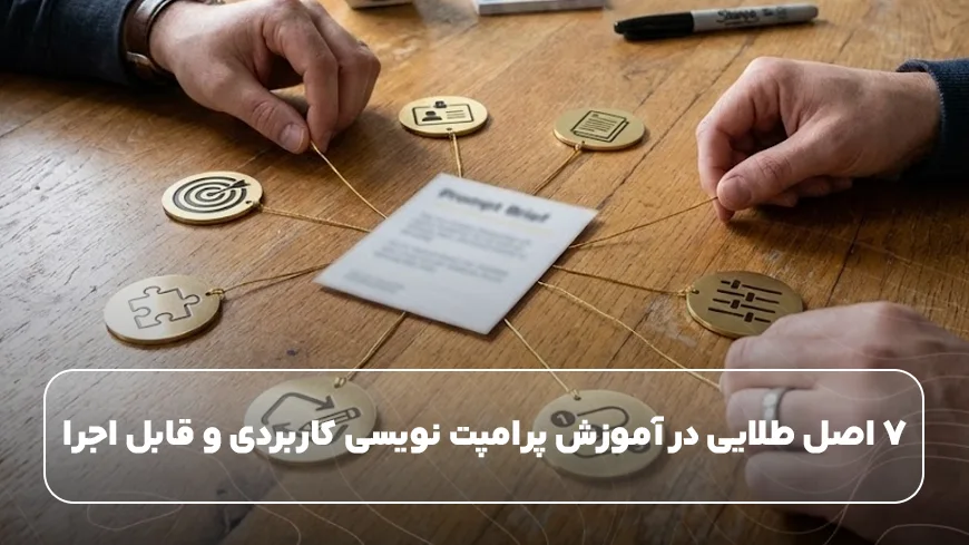 ۷ اصل طلایی در آموزش پرامپت نویسی کاربردی و قابل اجرا