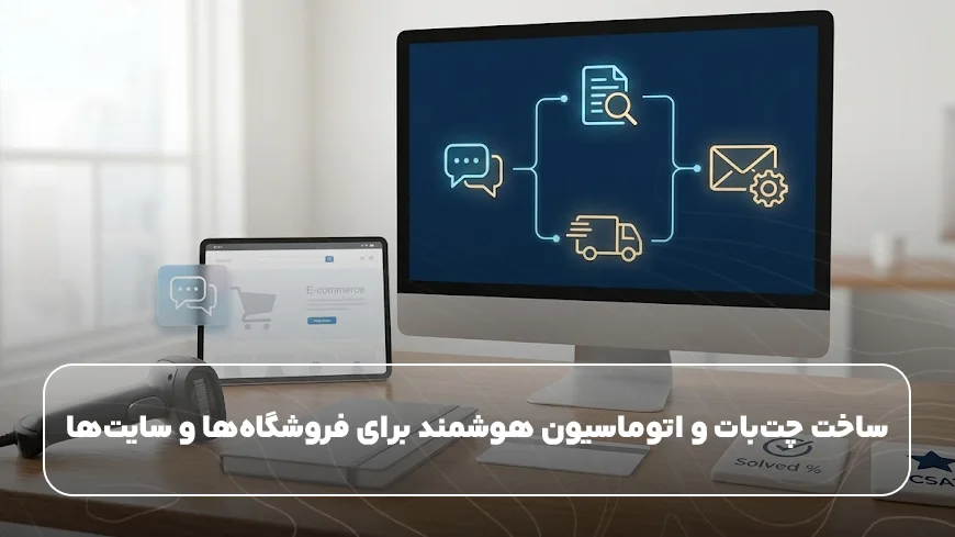 ساخت چتبات و اتوماسیون هوشمند برای فروشگاهها و سایتها