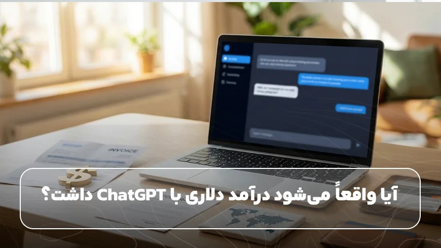 آیا واقعاً میشود درآمد دلاری با ChatGPT داشت؟