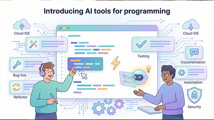 ابزار هوش مصنوعی برای برنامه نویسی