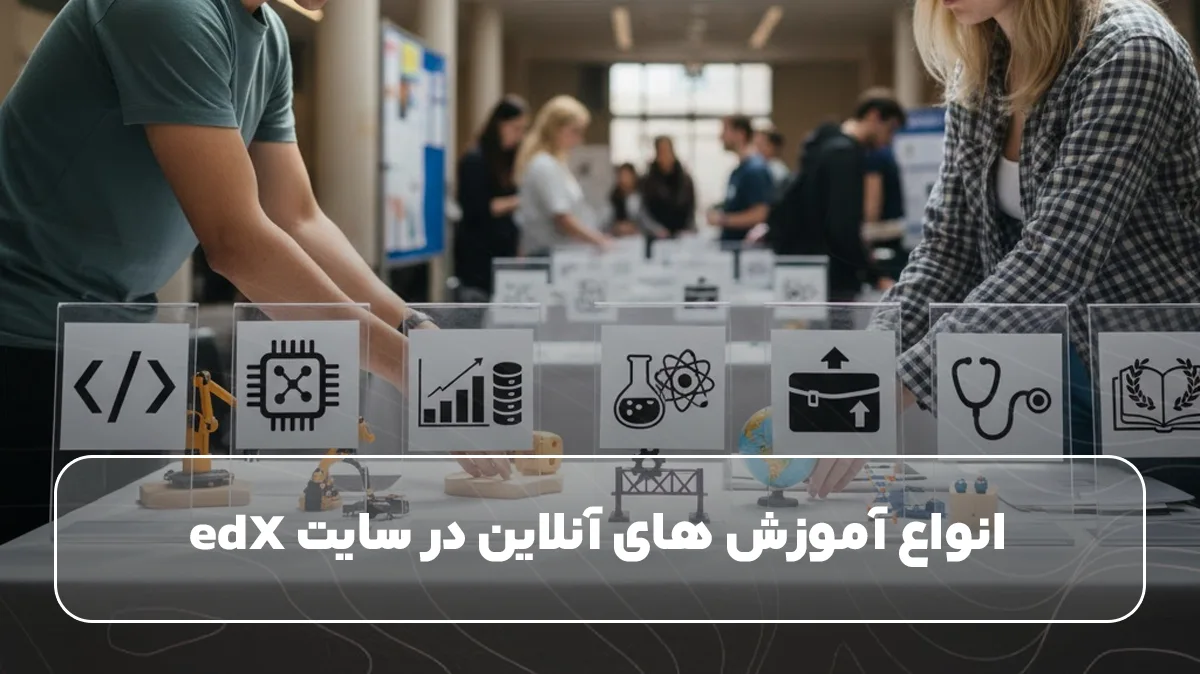 انواع آموزش های آنلاین در سایت edX 