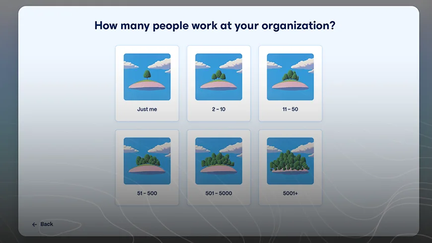 انتخاب نوع کاربری و پرسشهای اولیه