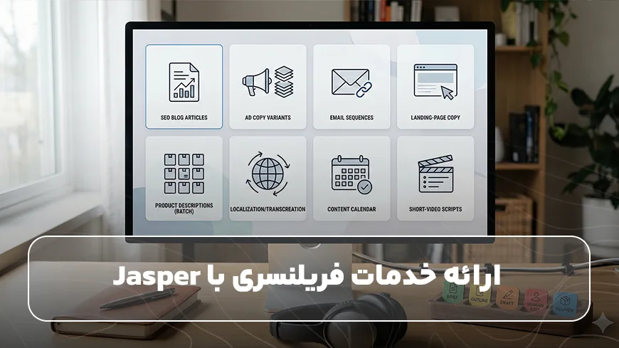 ارائه خدمات فریلنسری با Jasper