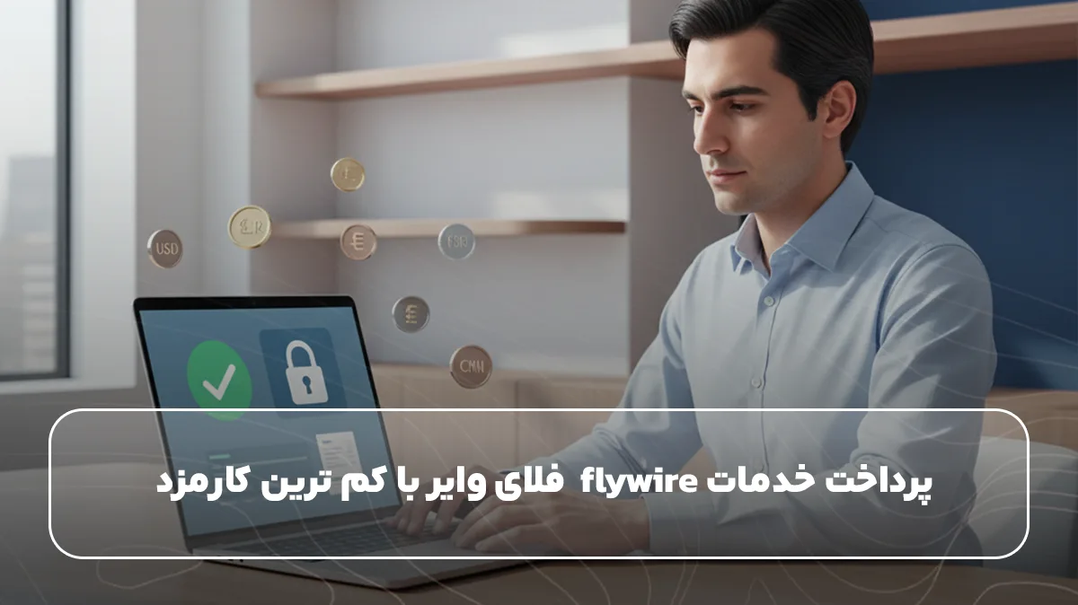پرداخت خدمات flywire فلای وایر با کم ترین کارمزد